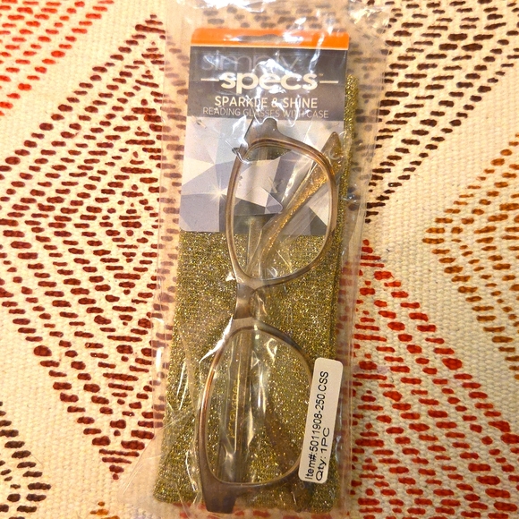 Simply Specs Accessories - Simply specs reading glasses with case +2.50